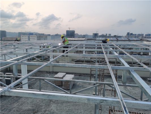 屋顶加固费用标准表 钢结构框架施工 第4张 屋顶加固费用标准表 钢结构框架施工 第4张