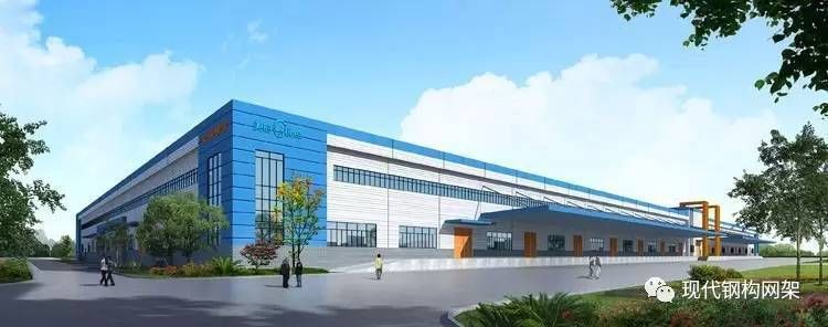 钢结构房子效果图(钢结构厂房的结构图示例) 装饰家装施工 第2张 钢结构房子效果图(钢结构厂房的结构图示例) 装饰家装施工 第2张