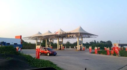 加油站罩棚是什么结构(加油站罩棚的结构形式) 结构工业装备设计 第3张 加油站罩棚是什么结构(加油站罩棚的结构形式) 结构工业装备设计 第3张