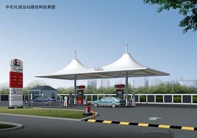 加油站加油棚造价 钢结构玻璃栈道施工 第2张 加油站加油棚造价 钢结构玻璃栈道施工 第2张