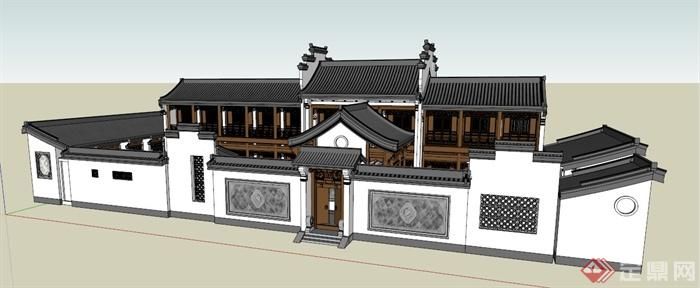 四合院房屋结构(中国传统文化的重要组成部分,四合院与现代住宅设计的影响) 钢结构玻璃栈道设计 第2张 四合院房屋结构(中国传统文化的重要组成部分,四合院与现代住宅设计的影响) 钢结构玻璃栈道设计 第2张