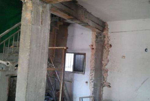 承重墙怎么加固墙体视频(承重墙加固前后对比案例) 结构地下室设计 第1张 承重墙怎么加固墙体视频(承重墙加固前后对比案例) 结构地下室设计 第1张