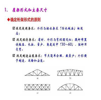 普通钢屋架结构设计(普通钢屋架结构设计主要内容) 钢结构框架施工 第2张 普通钢屋架结构设计(普通钢屋架结构设计主要内容) 钢结构框架施工 第2张