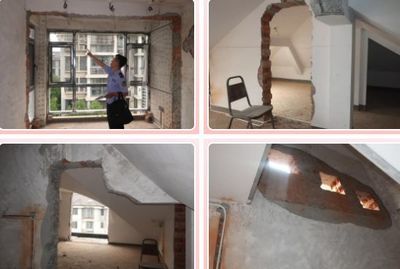拆改承重墙的后果(承重墙拆除后的修复流程) 建筑效果图设计 第4张 拆改承重墙的后果(承重墙拆除后的修复流程) 建筑效果图设计 第4张