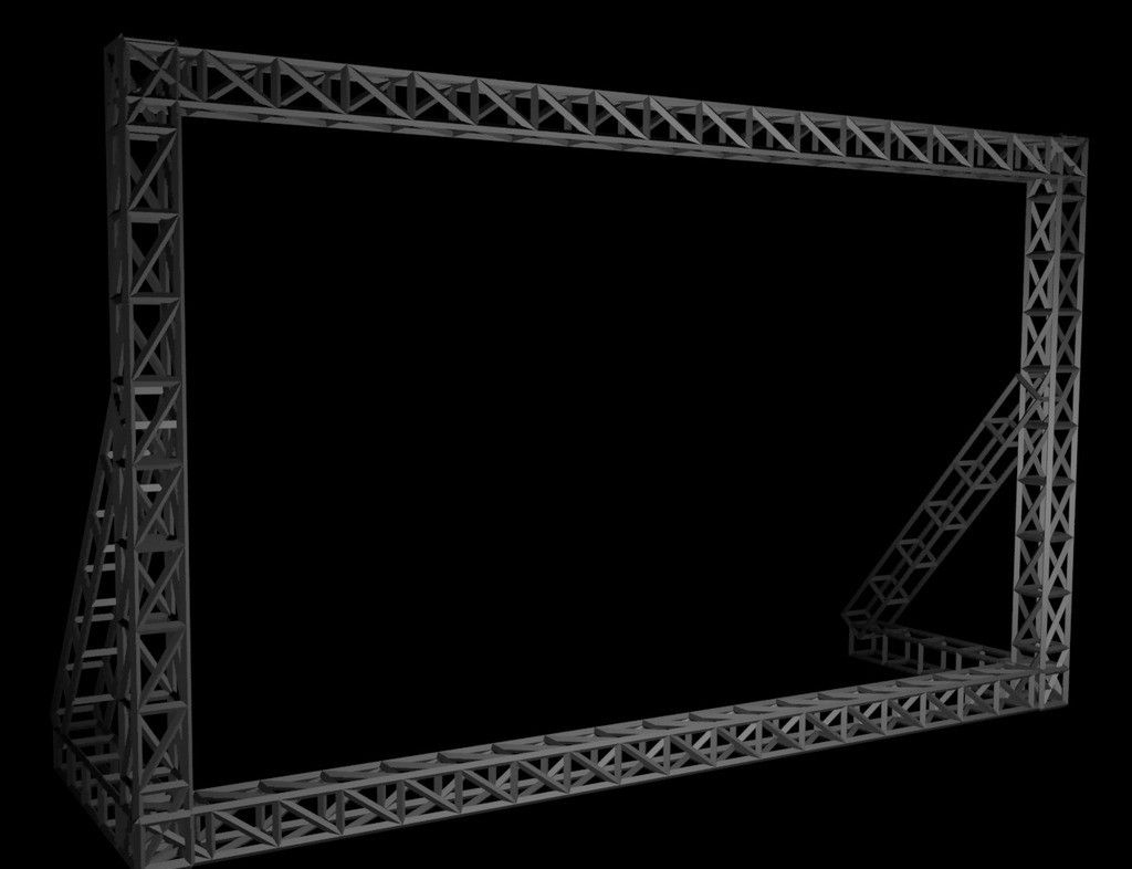 桁架3d效果图(3dmax制作桁架3d效果图的基本步骤) 建筑施工图设计 第3张 桁架3d效果图(3dmax制作桁架3d效果图的基本步骤) 建筑施工图设计 第3张