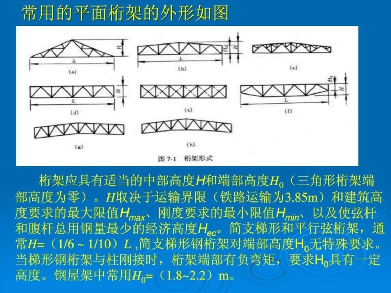 桁架参数(钢筋桁架结构在现代建筑中的应用场合常规尺寸如下) 建筑施工图设计 第1张 桁架参数(钢筋桁架结构在现代建筑中的应用场合常规尺寸如下) 建筑施工图设计 第1张
