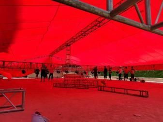 桁架背景搭建技术规范(桁架搭建后的保养) 钢结构网架施工 第5张 桁架背景搭建技术规范(桁架搭建后的保养) 钢结构网架施工 第5张