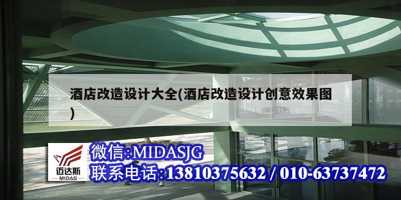 酒店改造设计大全(酒店改造设计创意效果图)