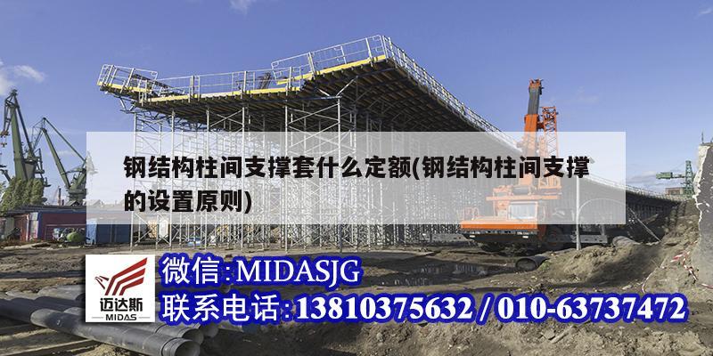 钢结构柱间支撑套什么定额(钢结构柱间支撑的设置原则)