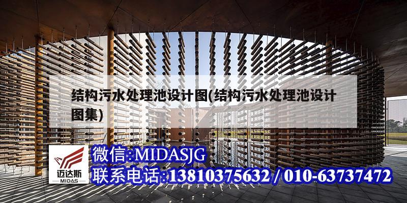 结构污水处理池设计图(结构污水处理池设计图集)