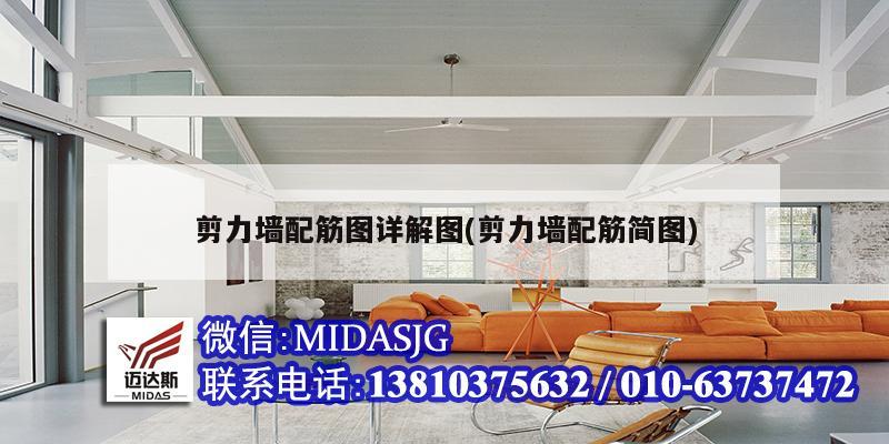 剪力墙配筋图详解图(剪力墙配筋简图)