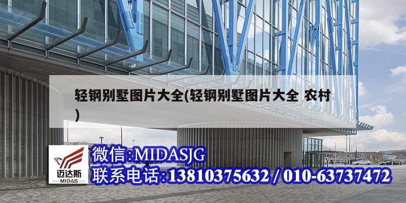 轻钢别墅图片大全(轻钢别墅图片大全 农村)